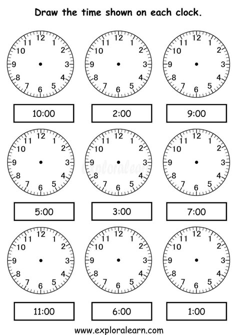 Time Worksheets: Calendar, Concept of Time, Elapsed Time, and Telling Time for Young Learners Telling Time Worksheets Kindergarten, Time Telling Worksheets, Tell Time Worksheet, Telling Time Worksheets Free Printable, Telling The Time Worksheets, Time Worksheets Grade 3, 5 Senses Worksheet, Calendar Concept, God Protection