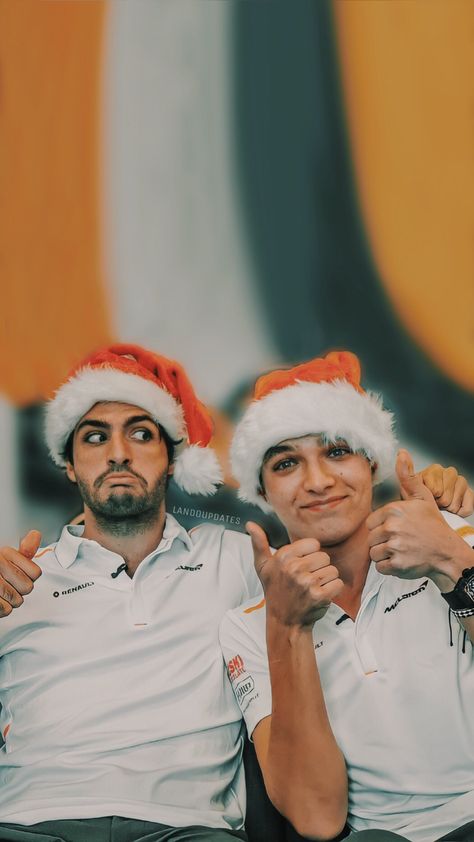 Lando And Carlos, Carlos Sainz Lando Norris, Mclaren Formula 1, F1 Wallpaper Hd, Mclaren F1, Lando Norris, F1 Racing, Moto Gp, Christmas 2019