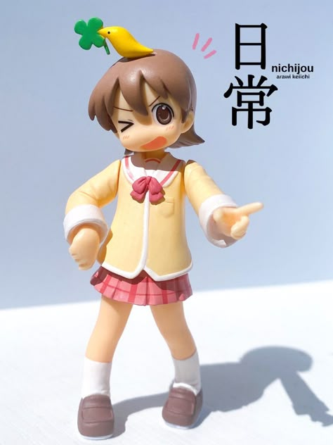 Nichijou Figurines, Cute Anime Figures, Arte Monster High, Figure Reference, Anime Figurines, Figure Poses, Anime Dolls, Art Poses, Drawing Poses