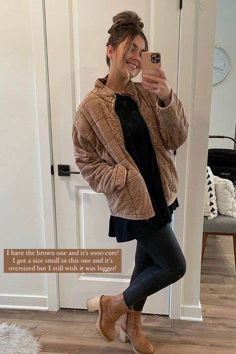 Shop Quilted Zip-Up Jacket and other curated products on LTK, the easiest way to shop everything from your favorite creators. Brown Quilted Jacket Outfit, Quilted Jacket Outfit, Weights For Women, Jacket Outfit, Barn Quilts, Quilted Jacket, Jacket Outfits, Zip Up, Fur Coat