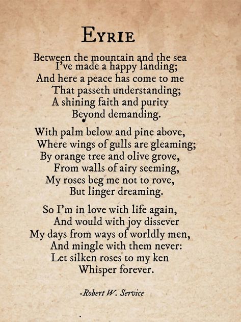 Robert Service Poems, Robert Burns, Orange Tree, Im In Love, Poetry, Writing, Let It Be, Orange, Quotes