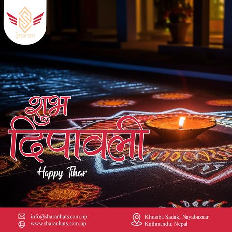 𝐇𝐚𝐩𝐩𝐲 𝐓𝐢𝐡𝐚𝐫 🎆 🪔 Wishing you a Tihar filled with the warm glow of diyas, the sweetness of mithai, and the joy of loved ones around. May this festival bring happiness, success, and good fortune to your doorstep. #sharanhats #tihar #festival #festivaloflights #blessed #goddesslaxmi #deepawali #happytihar2023 Happy Tihar, Tihar Festival, Bring Happiness, Good Fortune, Loved Ones, First Love, Bring It On, Festival