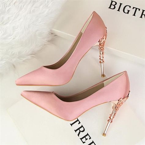 cd0dce8fca267bf1fb86cf43e18d5598desc54255225ri Hak Tinggi, Basic Heels, White High Heels, Elegant High Heels, Wedding Shoes Heels, Point Shoes, Wedding Heels, Pointed Toe Shoes, Fashion High Heels