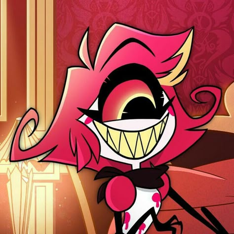 A Cartoon, Hazbin Hotel, Hotel, Hair, Pink