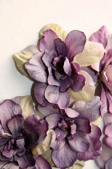 Mallow Flower, Lavender Herb, Lavender Aesthetic, Bridal Hair Piece, Color Wave, All Things Purple, Colour Board, Plum Color, Pastel Purple