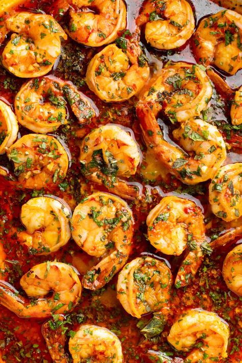 Harissa Shrimp with Creamy Polenta - The Bold Appetite Harissa Shrimp, Shrimp And Polenta, Greek Grilled Chicken, Harissa Recipes, How To Cook Polenta, Buffalo Chicken Pasta, Polenta Recipes, Creamy Polenta, Shrimp Dishes