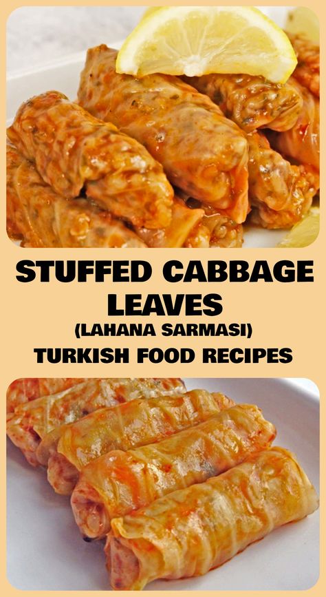 Stuffed Cabbage Leaves Recipe, Cabbage Dolmas Recipe, Turkish Cabbage Rolls, Turkish Dolma Recipe, Stuffed Cabbage Leaves, Turkish Food Recipes, East Recipes, Stuffed Grape Leaves, Middle East Recipes