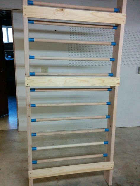 Diy Stall Bars, Stall Bars, Forstner Bit, Power Rack, Drill Press, Wall Bar, Help Me, Budgeting, Bridge