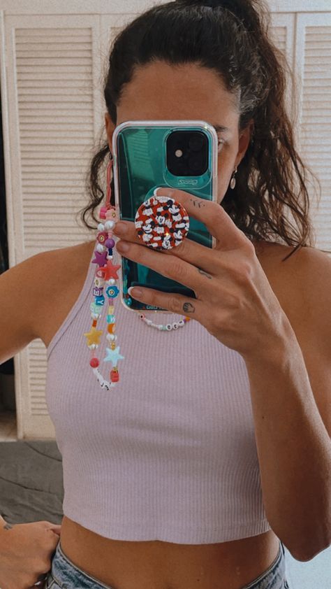 Fun phone strap + pop socket + colourful case... when is it too much? Lol Pop Socket Aesthetic, Phone Popsockets, Popsockets Phones, Iphone Organization, Pop Socket, Phone Strap, Phone Charm, Too Much, Iphone Cases