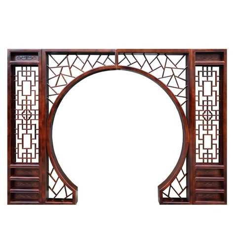 Chinese Partition Design, Chinese Partition, Chinese Living Room, Moon Door, Chinese Motifs, Frame Living Room, Chinese Room, Chinese Door, Chinese Wedding Decor