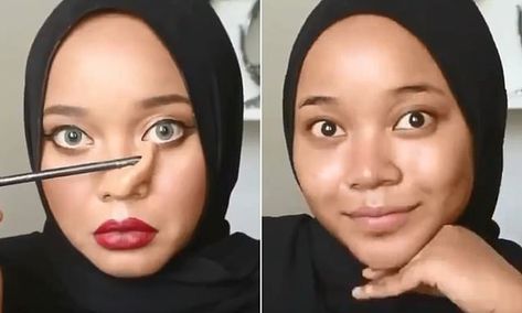 Makeup blogger removes prosthetic nose in bizarre video Nose Prosthetic, Her Makeup, Makeup Blogger, Beauty Influencer, Influencer, Manicure, Blogger, Makeup, Beauty