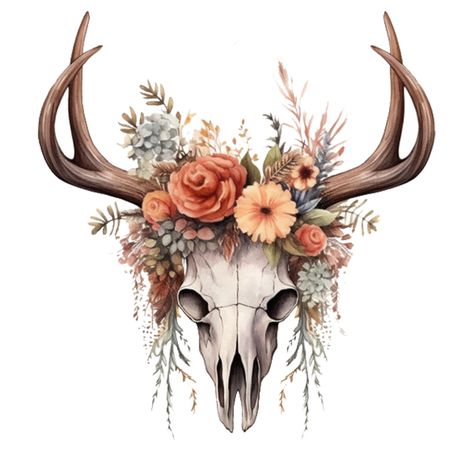 Arrow Tattoos For Women, Western Skull, Country Backgrounds, Skull Png, Small Business Packaging Ideas, Deer Skull, Arrow Tattoos, Deer Skulls, Temporary Tattoo Designs