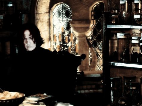 Severus Snape Office, Harry Potter Themed Room, Snape And Lily, Professor Severus Snape, Alan Rickman Severus Snape, Harry Potter Severus Snape, Snape Harry Potter, Severus Rogue, Snape Harry