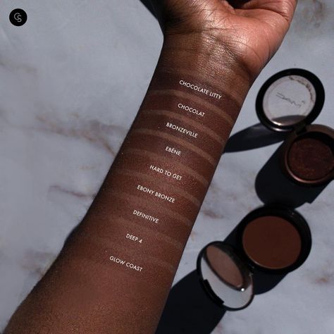 Bronzers For Dark Skin, Make Your Eyes Pop, Makeup For Black Skin, Dark Complexion, Deep Skin, Makeup Swatches, Dark Skin Makeup, Gorgeous Eyes, Makeup For Black Women