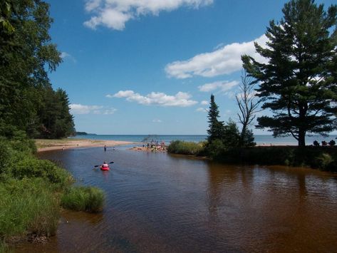 Big Bay Beach, Madeline Island Apostle Islands National Lakeshore, Madeline Island, Exploring Wisconsin, Apostle Islands, Wisconsin Travel, Michigan Travel, The Great Escape, Canoeing, La Pointe