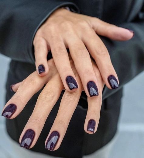 Fall Nail Colors for Women Over 50 18 Ideas Dark Purple Nails, Custom Character, Casual Nails, Her Nails, Dark Nails, Fall Nail Colors, Oval Nails, Neutral Nails, Hot Nails