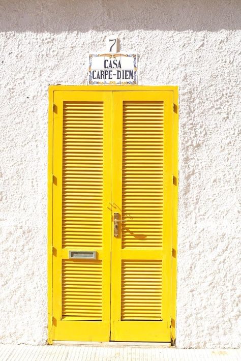 Yellow Theme, Yellow Doors, Yellow Submarine, Yellow Wallpaper, Yellow Aesthetic, Color Inspo, Aesthetic Colors, Mellow Yellow, Happy Colors