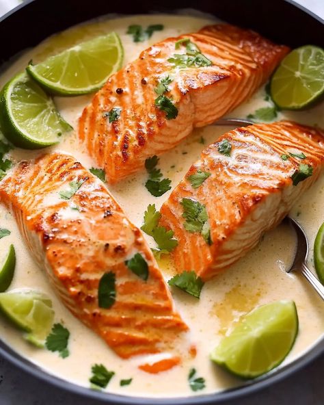 Advertisement Poached Salmon in Coconut Lime Sauce is a stunning dish that brings together the ... Read more Salmon In Coconut Sauce, Poached Fish Recipes Healthy, Poached Salmon In Oven, Butter Poached Salmon, Poaching Salmon, Sauce Advertisement, Coconut Lime Sauce, Poached Fish, Fall Veggies