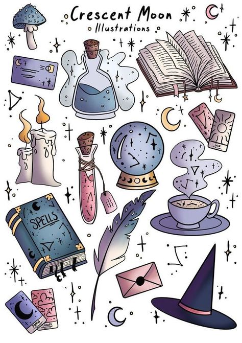 Magical sticker sheet, magic illustration, Drawing, Line art, Magical, Witchy drawing, art Sticker #sticker Stickers #stickers freesticker #freesticker freestickers #freestickers free download sticker #freedownloadsticker 6.390 Book Aesthetic Sticker, Magic Illustration, Helloween Wallpaper, Drawing Line Art, Sticker Design Inspiration, Homemade Stickers, Theme Harry Potter, Props Art, Scrapbook Printing