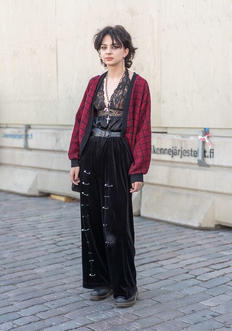 Hel Looks, Street Style Blog, Looks Street Style, Alt Fashion, Grunge Goth, Swaggy Outfits, Goth Outfits, Looks Style, Visual Kei