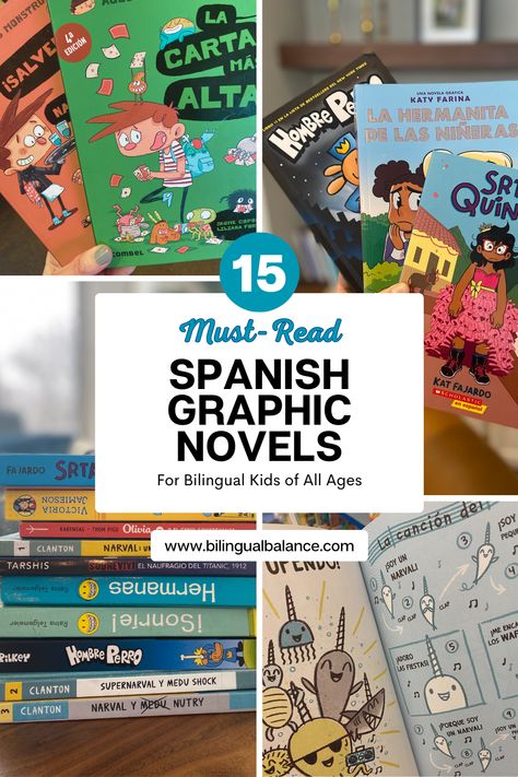 Spanish Graphic Novels: Captivating Picks to Empower Young Readers! - Bilingual Balance Spanish Curriculum, Reading Motivation, Spanish Jokes, Reluctant Readers, Winter Books, Spanish Books, Fajardo, Comics Story, Book Jokes