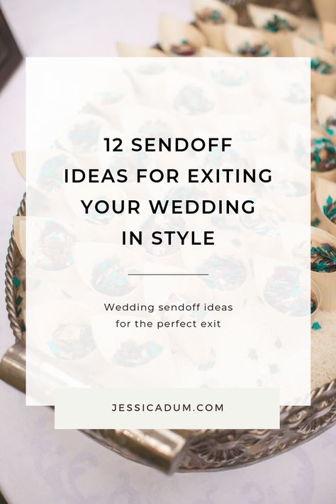 Looking to do a formal exit from your ceremony or reception? We're sharing 12 fun sendoff ideas for exiting your wedding in style over on the Jessica Dum Wedding Coordination blog today! Wedding Sendoff Ideas, Reception Exit Ideas, Sendoff Ideas, Wedding Sendoff, Wish Lanterns, Wedding Send Off, Led Balloons, Wedding Planning Tools, Sky Lanterns