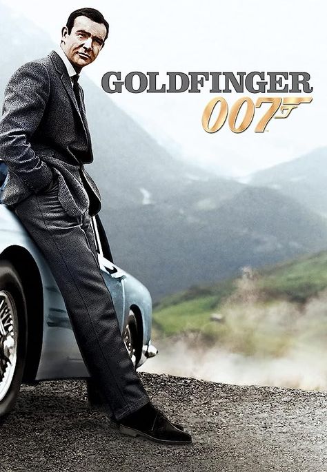 Amazon.com: Goldfinger 1964 Poster Reprint - Sean Connery James Bond Home Decor Print (11x17 inches): Posters & Prints James Bond Goldfinger, Bond Movie Posters, Sean Connery James Bond, Tam Film, James Bond Girls, Ingmar Bergman, Shaken Not Stirred, 007 James Bond, James Bond Movies