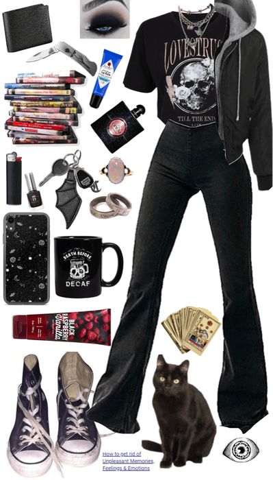 Classy Rock Outfit, 80s Rock Outfit Ideas, Queen Concert Outfit Ideas, Rock Style Outfits For Women, Rockstar Style Women Outfit, 80s Rock Outfits, 80s Rockstar Outfit, 70s Goth Fashion, Rock Grunge Outfits