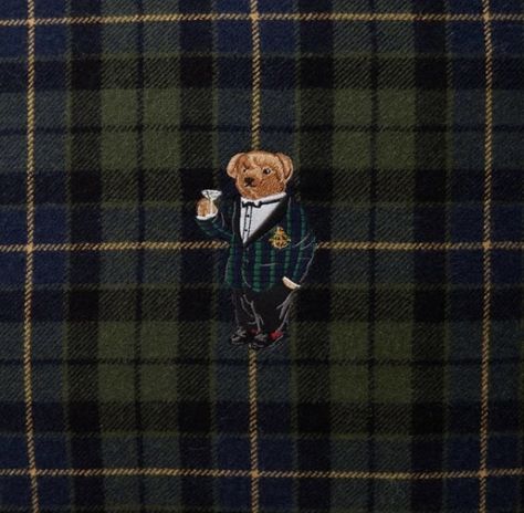 Ralph Lauren Tartan, Ralph Lauren Menswear, Bear Party, Polo Bear, Menswear Collection, Classic American, Heritage Brands, American Design, Old Money