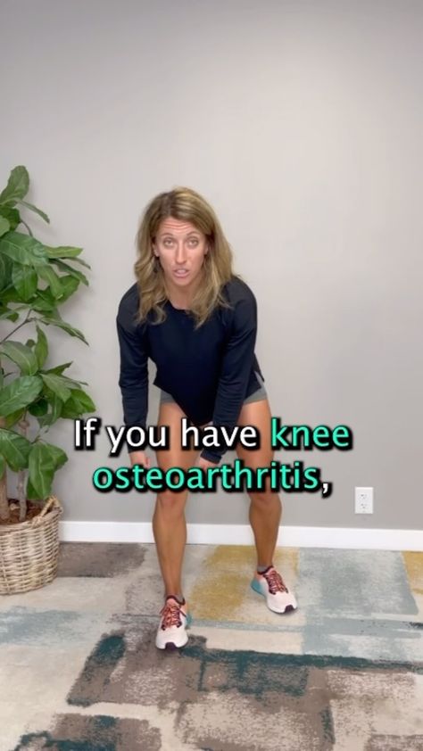 Alyssa Kuhn DPT | Osteoarthritis Expert | Are you doing this?! ⚠️ You go in to see someone for your knee and they just look at your knee. You exercise for knee arthritis and many… | Instagram Physio For Knees, Arthritic Knee Pain Relief, Exercises For Arthritic Knees, Knee Mobility, Senior Workout, Alyssa Kuhn, Knee Workout, Hip Strengthening, Knee Health