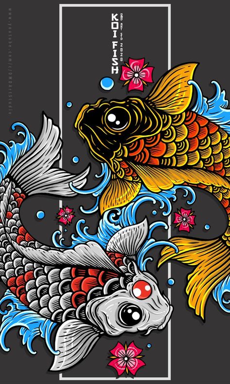 Halo guys di video kali ini saya membuat desain gambar ikan koi ( Koi Fish). seperti biasa saya menggambar menggunakan software Procreate di ipad. Koi Wallpaper, Japanese Pop Art, One Piece World, Procreate Ipad Art, 1080p Anime Wallpaper, Procreate Ipad, Wallpaper Android, Japanese Pop, Ipad Art