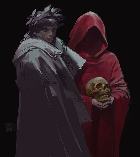 Dante and Virgil, Arash Radkia on ArtStation at https://www.artstation.com/artwork/1nn2x3 Dante And Virgil, Amazing Digital Art, Salvador Dali Art, Dantes Inferno, Dante Alighieri, Occult Art, Character Design Animation, Catholic Art, Classical Art