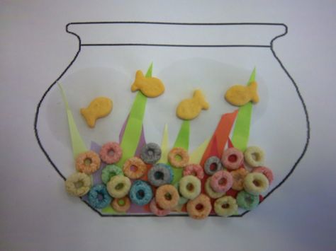 summer crafts for kids | The kids all created great fishbowls. Below are some pictures of their ... Summer Preschool Crafts, Storytime Crafts, Summer Crafts For Kids, Fish Crafts, Ocean Crafts, Daycare Crafts, Gold Fish, Construction Paper, Preschool Fun