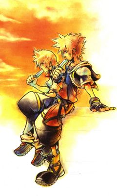 Sora and Roxas sea salt ice cream Sea Salt Ice Cream, Kingdom Hearts Tattoo, Roxas Kingdom Hearts, Organization Xiii, Tetsuya Nomura, Kingdom Hearts Ii, Best Rpg, Simple Anime, Sora Kingdom Hearts