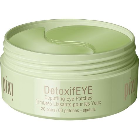 Pixi Beauty Detoxify Eye Patches Undereye Patches, Dry Under Eyes, Pixi Beauty, Under Eye Puffiness, Eye Patches, Spa Essentials, Collagen Peptides, Eye Bags, House Smells