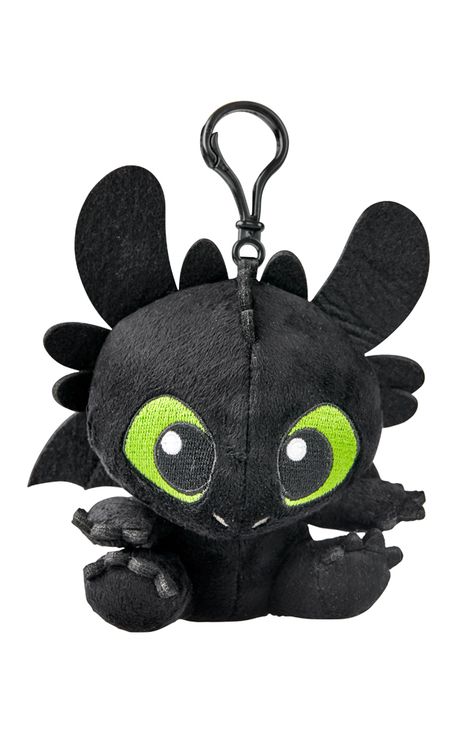 Image for How to Train Your Dragon Toothless Plush Keychain from UNIVERSAL ORLANDO Toothless Plush, Cardboard Props, Dragon Toothless, Toothless Dragon, Dragon Crafts, Dreamworks Dragons, Httyd Dragons, Dragon Toys, Plush Keychain