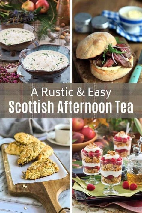 Treat your friends to an easy Scottish Afternoon Tea with rustically simple foods with hearty abundance. Perfect for splendid autumn days. An Easy Scottish Afternoon Tea to Remember | 31Daily.com #afternoontea #scotland #scottish #hightea #31Daily #fall #autumn #victoria Oat Cake Recipes, 31 Daily, Scottish Dishes, Simple Foods, Books And Tea, English Tea Party, Afternoon Tea Recipes, Tea Time Food, Scottish Recipes