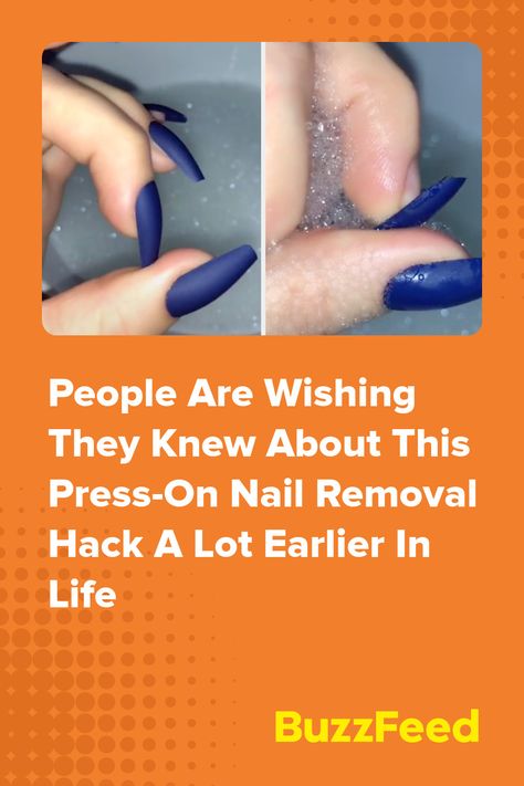 How To Take Nail Glue Off Nails, How To Remove Press On Nails At Home, Remove Fake Nails At Home, Removing Glue On Nails, How To Reuse Press On Nails, Press On Nail Removal, Impress Nails Hacks, How To Remove Glued On Nails, How To Remove Press On Nail Glue