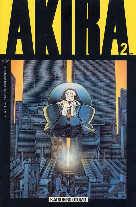 AKIRA FRONT cover Akira Comics, Katsuhiro Otomo, Arte Cyberpunk, Vintage Comic Books, Ghibli Movies, Manga Covers, Comic Book Covers, Vintage Comics, Comic Covers