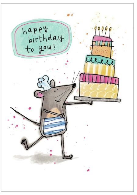 Cake Decorating Ideas Simple, Simple Cake Decorating Ideas, Simple Cake Decorating, Happy Birthday Art, Watercolor Birthday Cards, Happy Birthday Greetings Friends, Birthday Card Drawing, Birthday Illustration, Simple Cake