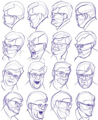 Anatomy Head, Faces Male, Head Study, Character Design Cartoon, Realistic Sketch, 얼굴 드로잉, 얼굴 그리기, Drawing Heads, Face Sketch