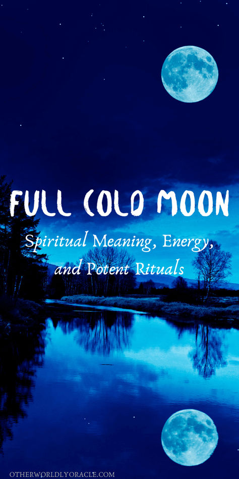 Cold Moon Meaning, Full Moon Gemini, Full Cold Moon, December Full Moon, Full Moon In Gemini, Moon Spiritual, Sun Magic, Moon Gemini, Cosmic Witch