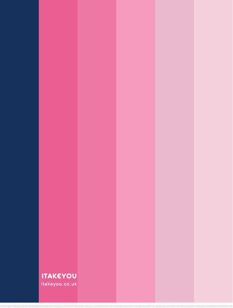 Navy Blue and Fuchsia Color Palette 1 - I Take You | Wedding Readings | Wedding Ideas | Wedding Dresses | Wedding Theme Fuchsia Pink Color Palette, Blue Magenta Color Palette, Dark Blue And Pink Color Palette, Pink Navy Color Palette, Navy Blue And Pink Color Palette, Navy Pink Color Palette, Hot Pink Color Palette Colour Schemes, Color Palette Hot Pink, Hot Pink Colour Palette