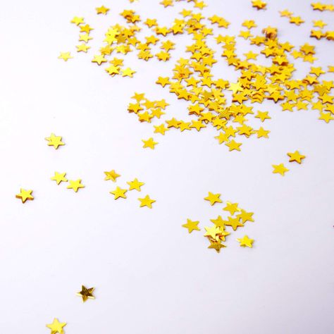 30 Grams/ 1 Ounce (Gold) $7 Star Sequins, Confetti Table, Metallic Wedding, Moon Festival, Star Confetti, Table Confetti, Craft Wedding, Golden Star, Wedding Party Decorations