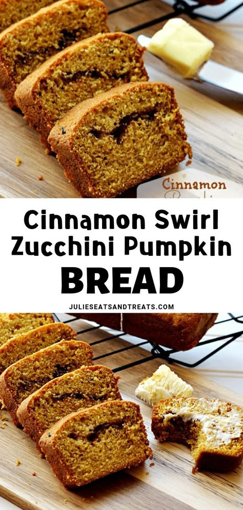 Zucchini Pumpkin Bread, Pumpkin Bread Recipe Easy, Pumpkin Bread Starbucks Copycat, Pumpkin Zucchini Bread, Homemade Pumpkin Bread, Pumpkin Bread Recipe Healthy, Moist Bread, Pumpkin Zucchini, Canned Pumpkin Recipes