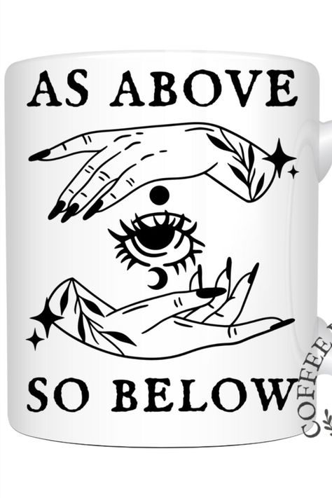 Witchy Mug Ideas, Witchy Coffee Mugs, Witchy Tumbler Ideas, Witchy Cricut Projects, Witchy Cups, Witchy Journal Ideas, Witchy Mugs, Pagan Birthday, Witchy Sayings