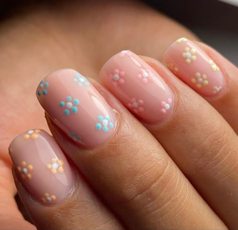 Summer Nail Ideas, Cute Simple Nails, Simple Gel Nails, Summery Nails, Casual Nails, Cute Gel Nails, Short Acrylic Nails Designs, Minimalist Nails, Pretty Acrylic Nails