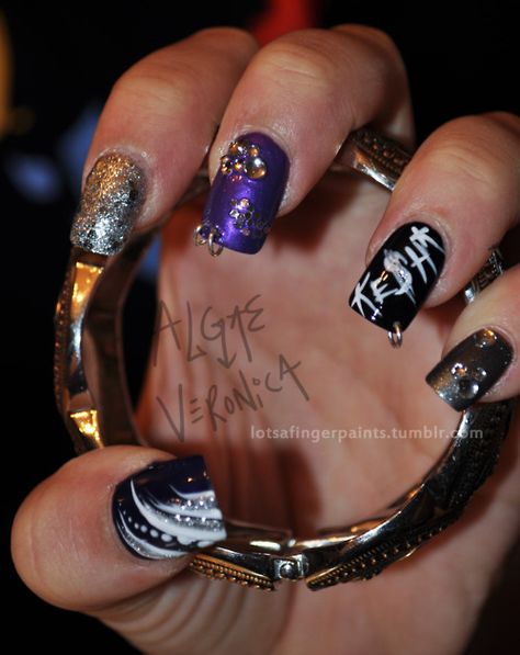 Ke$ha Nails Kesha Style, Kesha Concert, Concert Nails, Inspired Nails, Funky Shoes, Kesha, Pretty Makeup, Pretty Colours, Beauty Inspiration