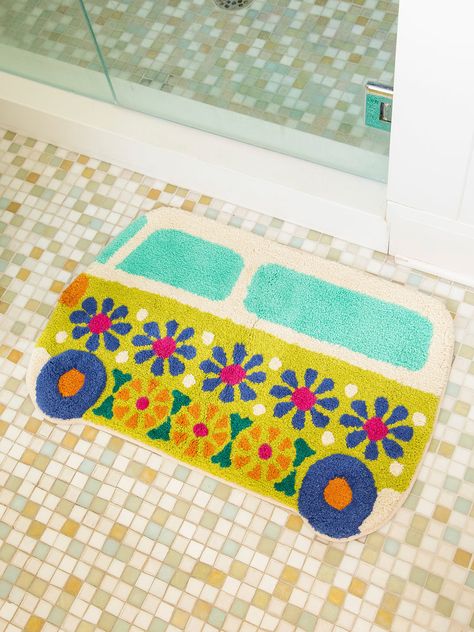 Cute Bath Mats, Boho Shower Curtain, Deco Boheme, Apartment Bathroom, Natural Life, Room Inspiration Bedroom, Dream House Decor, Colorful Boho, Bath Mats