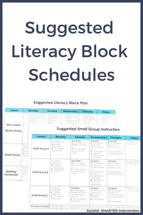 How to Organize Your Structured Literacy Block | Do you ever feel like there just aren’t enough hours in the day to get done all that you need to accomplish with your students? #organization #school #specialeducation #teacherorganization #adhd #dyslexia Structured Literacy Instruction, Science Of Reading Daily Schedule, Literacy Block Schedule 1st Grade, Structured Literacy Lesson Plan, Structured Literacy Activities, Reading Block Schedule, Block Schedule Teaching, Literacy Block Schedule, Creating A Schedule